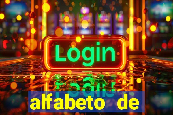 alfabeto de caligrafia bonita